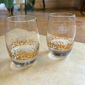 Set of Two Limited Edition Festive Baileys Irish Cream Liqueur Glasses